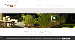 Desktop Screenshot of gartenbau-lang.com